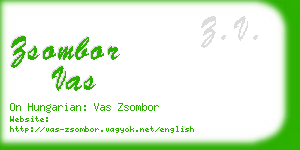 zsombor vas business card